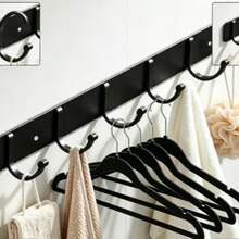 Premium Flocked Hanger, Non-Slip Thin Flocked Felt Hanger, Sturdy And Durable Heavy Duty Coat & Suit Hanger, Durable Suit Hanger For Closet, 1PC - Multicolor - View 7