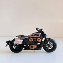 Maisto 1pc 1:12 Scale Sports S Gray Alloy Die-Cast Motorcycle Model - Alloy Die-Cast Car/Motorcycle Enthusiast Collection Gift - Multicolor - View 3