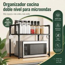 Microwave Oven Stand - White - View 3