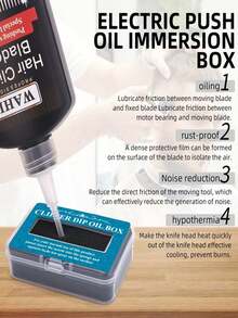 Salon-Grade, Professional Hair Clipper Oil Box - Durable Rayon, Ideal For All Hair Types - Multicolor - View 3