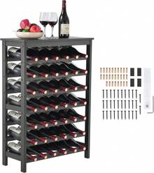 Freestanding Wine Racks & Cabinets - Black - View 10