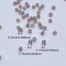 30g/Pack, Approx. 1800pcs, 2.5mm Glass Seed Beads, Oily Dyed Core Series, Suitable For Handmade DIY Charm Bracelets, Pendants, Jewelry & Accessories Making - 2.5mm 109A Oil-dyed Core 19 Colors - View 2
