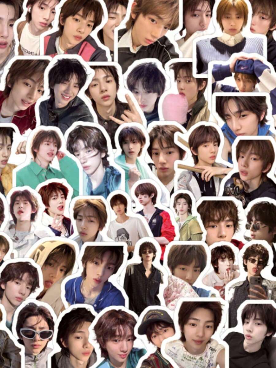 100張趣味K-POP CORTI-S貼紙 CORTI-S禮品 CORTI-S周邊 CORTI-S海報裝飾塗鴉文具貼紙 防水乙烯基 適用於筆電手機手機殼禮物電腦日記本滑板水壺剪貼簿吉他 - E - 查看 1