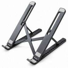 Giá đỡ 3 trong 1 cho laptop, máy tính bảng và điện thoại, xoay 360° và gấp gọn, điều chỉnh đa góc, nhẹ và di động, phù hợp cho điện thoại thông minh, máy tính bảng và laptop - Xem 4
