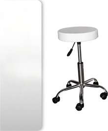 Spa Massage Table - White - View 5
