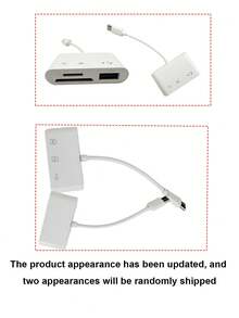 Lector de tarjetas USB-C 3 en 1 - Transferencia rápida y plug & play, compatible con iPad Pro, Air/Pro, Chromebook, XPS, Galaxy S10/S9 y talla grande dispositivos - Multicolor - Ver 10