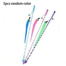 3pcs Random Color Bug-Shaped Cat Teaser Toys With Bells, Indoor Cat Interactive Teaser Wand, Fun Kitten Exercise And Play Toy, Lightweight Fishing Rod Style Pet Toy To Relieve Boredom, Cute Replacement Bug Refill Pack, Pet Entertainment Supplies - View 6