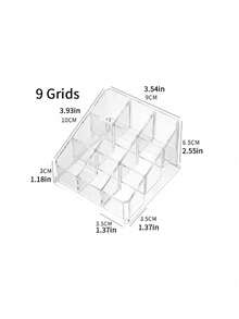 9/24/40 Slots Acrylic Lipstick Organizer Transparent Lipstick Storage Box Cosmetic Storage Box Bedroom Vanity Makeup Display Rack Christmas Home Decor Holiday Gift - B - View 16