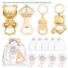 4/6/9/10/12/15 Pcs Set Baby Bottle Brush & Accessories Set | Perfect Thank You Gift For Baby Shower Guests | Practical, Cute, Memorable Gift Box - Multicolor - View 32