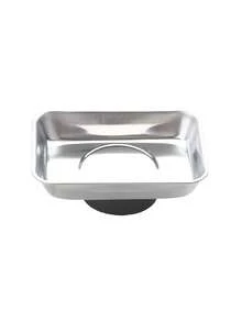 2pcs Stainless Steel Rectangular Tray - Specifically Designed For Holding Magnetic Parts, Bolts, Screws, And Other Components - Multicolor - View 8
