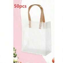 Frosted PVC Gift Bags, Wedding Party Gift And Souvenir Bags, Party Favor Bags, Party Gift Bags - Multiple Styles - View 10
