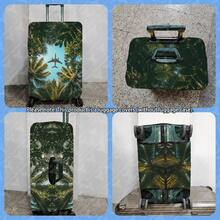 1PC / Flat Print Design / Luggage Protective Cover (Only Luggage Protective Cover, Not Including Luggage) / Suitable For 20 To 28 Inch Luggage / Made Of Thickened Fabric / Essential Accessory For Your Travel And Checked Luggage. - Multicolor - View 11