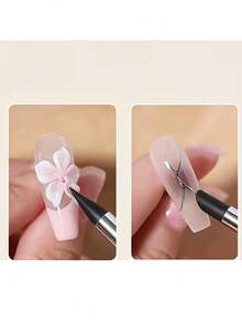 17Pcs Nail Art Brushes,Multiple Styles Nail Painting Brushes,For Nail Line Drawing,Pattern Design,Nail Art Creation - Multicolor - View 6