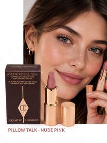 Charlotte Tilbury Matte Revolution 霧面唇膏 Pillow Talk 0.03 Oz/1.1g 迷你尺寸 - 枕邊私語 - 查看 4