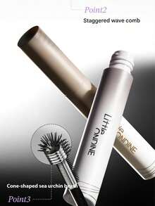 Little Ondine BLACK WING MASCARA 01 BLACK 5g/0.18oz，豐盈捲翹，持久定型，防暈染與防水，快速乾透，輕盈配方，精準刷頭，適合日常使用，禮品 - 01 BLACK - 查看 4