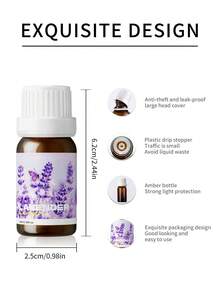 EMBRACEX. 10ml Lavender Essential Oil, Plant Essential Oil, Aromatherapy Oil, Fresh Fragrance, Natural Floral Scent, Holiday Gift, Suitable For Diffuser/Humidifier, Candle Making - Lavender - View 3