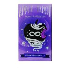 1 Set Apple Tarot Art Collection Card Set, Full Set Of 78 English Desktop Tabletop Game Cards, Casual Party Entertainment Cards, Collector Gift Box - Multicolor - View 6