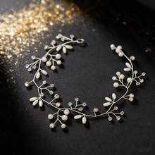 1pc Elegant Party Iron Hairband Bridal Wedding Hair Accessory All Season - Silver - View 5