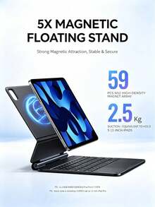 UGREEN IPad Magic Keyboard Compatible With Apple Tablet 25 Models Air 7/6/5/4 Pro 11/10.9-Inch Keyboard Protective Case All-In-One Magnetic Bluetooth Keyboard Detachable 11-Inch/10.9-Inch - View 4