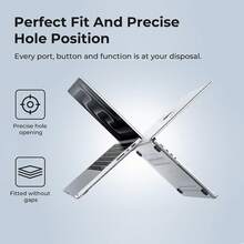 Compatible With 2021-2026 Pro 16-Inch Laptop, Suitable For M1, M2, M3, M4, M5 Pro/Max Models, Including A3428, A3429, A3403, A3186, A2485, A2780, A2991. This Product Is A Transparent Hard Shell Protective Case With Anti-Scratch Function, Available In Multiple Colors. - View 4