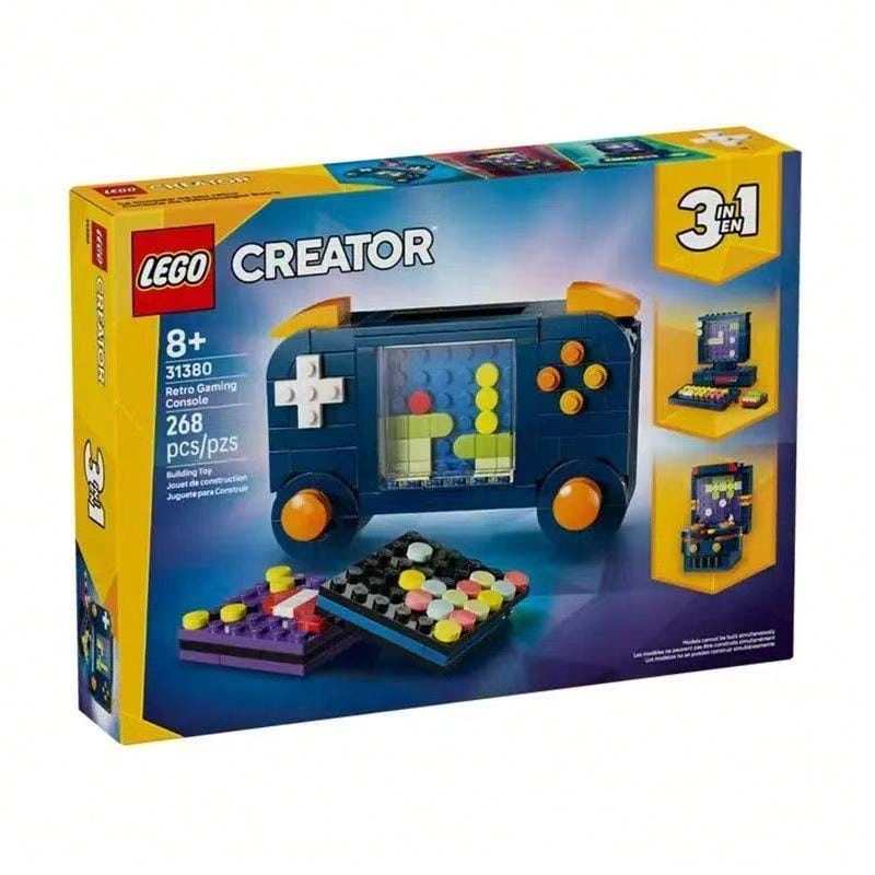 Lego Block Creative Versatile 31380 Retro Game Console Puzzle Puzzle Building Toy For Boys And Girls - 31380 Retro Game Console - View 1