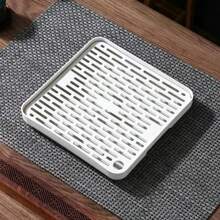 Small Pet Litter Box With Grate Tray, Detachable Plastic Training Toilet, Easy To Clean, Splash-Proof, Indoor Use, Suitable For Rabbits And Guinea Pigs - View 11