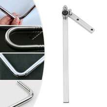 Manuelle Biegemaschine, DIY-kreative Handwerkzeuge, Tragbare Biegemaschine, Maximaler Biegedurchmesser 0,8 Cm, 41 * 16 * 5 Cm - Silber - Übersicht 4