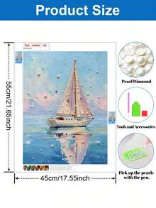 1 Handmade 5D Frameless Pearl Painting, Succulent Cactus Design And DIY Handmade Mosaic Painting, Which Is Very Suitable For Bedroom Decoration, Living Room Decoration, Room Decoration, Art Exhibitions And Holiday Gifts. - A - View 5