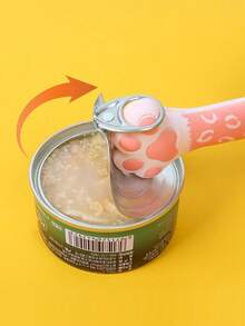 A Multi-Functional Pet Spoon, Shaped Like A Cat Paw, Can Be Used For Feeding, Stirring, And Covering Canned Food. It Can Also Serve As A Can Opener And An Auxiliary Tool For Pet Feed. Pet Supplies. - One Size - View 6