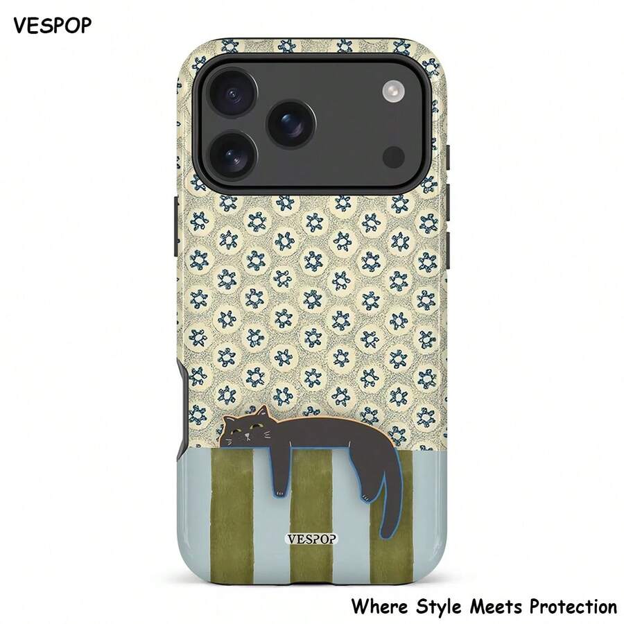 VESPOP Striped Element Fashion Phone Case - Compatible With Iphone 18/17/16/15/14/13/12/11 Pro Max/Pro Plus/12 Mini/13 Mini, Compatible With Galaxy S26 S25 S24 S23 S22 S21 Plus Ultra, Compatible With Pixel 8 9 10 PRO - Mixed Color 1 - View 1