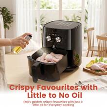 SUPERLEX Air Fryer, 8 Preset Mode Ovens, 5-Liter Cooking Oven, Temperature Adjustable Range 80-200°C, Built-In 60-Minute Timer Function, Non-Stick Inner Pot Design, Overheating Protection Mechanism, Automatic Power Off Function, Healthy Oil-Free, Low-Fat Cook - UK Plug(220-240V) - View 10