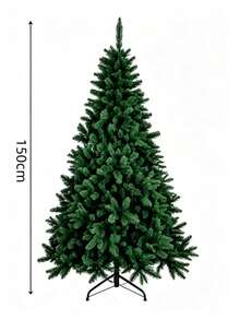 Artificial Christmas Tree, 1.2m /1.5m Green Simulation Spruce Tree With Foldable Metal Stand, Full Realistic Branches, Unlit Fake Xmas Tree For Home Living Room Indoor Christmas Holiday Party Decor,Reusable,Easy Assembly - Multicolor - View 15