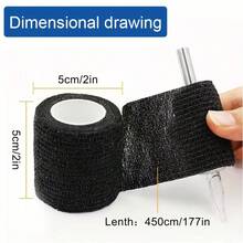 Self-Adhesive Elastic Sports Bandage 22 Rolls Mixed 5cm Breathable High Elasticity Protective Tape Fitness Finger Wrist Ankle Support Fixing Wrap - White - View 4