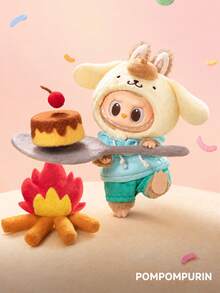 Pop Mart Labubu THE MONSTERS X Sanrio Family Series - Liontin Boneka Vinyl (1 Kotak Buta Acak) - MultiWarna - View 8