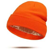 Women's Silky Satin Knit Hat - Anti-Static, Non-Frizzy, Warm For Winter - Multicolor - View 25