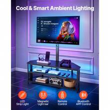 Television Stands & Entertainment Centers - Black - View 4