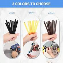 URmeili 12Pcs Keratin Gun Bond Glue Sticks Professional Hair Extension Glue Stick Hair Styling Tools - View 9