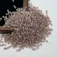 30g/Pack, Approx. 1800pcs, 2.5mm Glass Seed Beads, Oily Dyed Core Series, Suitable For Handmade DIY Charm Bracelets, Pendants, Jewelry & Accessories Making - 2.5mm 109A Oil-dyed Core 19 Colors - View 25