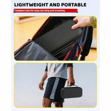 Switch 2 Storage Bag, Hard Shell Travel Carrying Case For Switch2/Switch OLED/Switch/Switch Lite, With Multiple Storage Pockets For Console Accessories And Games, Lightweight And Compact, Includes 10 Game Card Slots - View 9