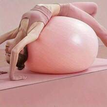 1pc Anti-Burst Pregnancy Yoga Ball, Stable Ball For Pregnant Women's Prenatal Exercise, Fitness And Pilates, Labor And Delivery Exercise Ball, Suitable For Home Workout And Pregnancy Support - Multicolor - View 3