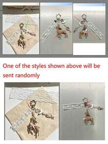 Deer Keychain Pendant, Lace Pearl Bow Bag Charm, Korean Sweet Clover Backpack Hanging Chain, Y2K Sweet Girl Style Gift - Multicolor - View 8
