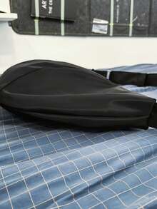 peach tree 男士斜跨肩背包托特包 情侶情人節肩背包 時尚極簡純色托特包 可調節肩帶 拉鍊開合肩背包 男士禮物 尖叫青年 個性休閒純色斜跨包 輕量大容量肩背包 冬季聖誕禮物 桃樹 - 彩色 - 查看 8