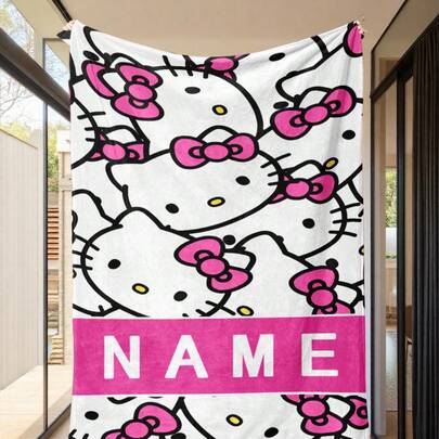 SANRIO هذه بطانية من الفلانيل بموضوع الأنمي، قابلة للتخصيص بأسماء وألقاب شخصية. تتميز بأسلوب رسم المانجا الكلاسيكي، مليئة بالديناميكية والتوتر، مع ألوان شخصيات بارزة وتعريف عالي. إنها ناعمة ويمكن استخدامها كغطاء أريكة، بطانية قيلولة، بطانية ديكور سرير، والمزيد.