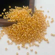 30g/Pack, Approx. 1800pcs, 2.5mm Glass Seed Beads, Oily Dyed Core Series, Suitable For Handmade DIY Charm Bracelets, Pendants, Jewelry & Accessories Making - 2.5mm 109A Oil-dyed Core 19 Colors - View 17