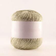 100g/Lot Colorful Unique Gold Silver Glitter Cotton Metallic Yarn Skein Crochet Thread Sweater Scarf Hat Craft Bag - A - View 17