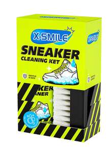 Waterless Foam Cleaner With Brush, Towel And Wet Wipes, Suitable For White Shoes, Canvas, Leather, PU, Mesh Fabric, Sneaker Cleaning Set - Green - View 7