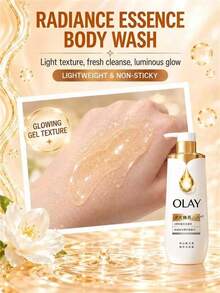 OLAY Radiant Glow Body Wash, 500g Full Size, 50g Travel Size, Moisturizes And Smooths Rough Skin, Long-Lasting Fragrance, Non-Sticky, Suitable For All Skin Types - OLAY Radiant Essence Shower Gel - View 8