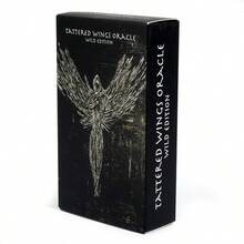 Tattered Wings Oracle Wild Edition Cards Fortune Telling Card Game Divination Tools - White - View 1