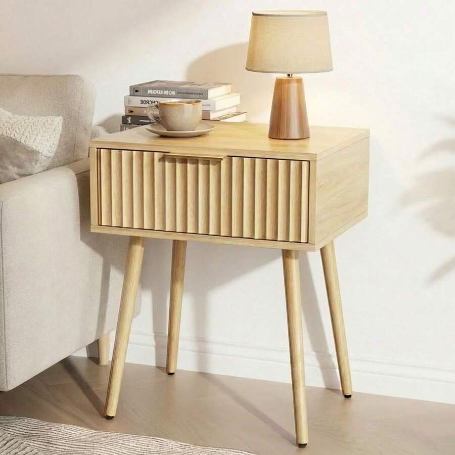 Home Office Chairs - Oak (1pc) - View 1