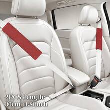 2PCs Shoulder Pads,Length 30cm/50cm Optional, Made Of PU Leather With Embossed Pattern, Automotive Interior Accessories - A - View 16